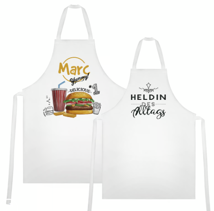 Tablier blanc – Image 2